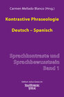 Buchcover Kontrastive Phraseologie. Deutsch - Spanisch