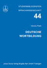 Buchcover Deutsche Wortbildung