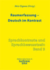 Buchcover Raumerfassung – Deutsch im Kontrast