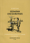 Buchcover Hermann und Dorothea