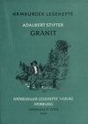 Buchcover Granit