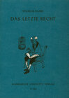 Buchcover Das letzte Recht