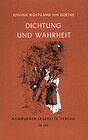 Buchcover Dichtung und Wahrheit