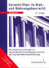 Buchcover Vorschriften im Miet- und Wohnungsbaurecht