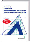 Buchcover Spezielle Betriebswirtschaftslehre der Immobilienwirtschaft