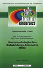 Buchcover Neuropsychologisches Entwicklungs-Screening (NES)