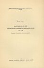 Buchcover Einführung in die tschechoslowakische Bibliographie bis 1918.