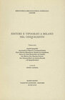 Buchcover Editori e tipografi a Milano nel Cinquecento