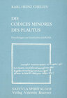 Buchcover Die Codices minores des Plautus