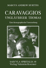 Buchcover Caravaggios Ungläubiger Thomas.