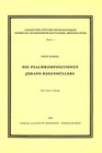 Buchcover Die Psalmkompositionen Johann Rosenmüllers