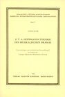 Buchcover E.T.A. Hoffmanns Theorie des musikalischen Dramas