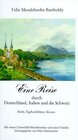 Buchcover Eine Reise durch Deutschland, Italien und die Schweiz
