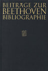 Buchcover Beiträge zur Beethoven-Bibliographie