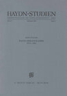 Buchcover Haydn-Studien. Veröffentlichungen des Joseph Haydn-Instituts Köln, Band V, Heft 4, Dezember 1985