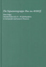 Buchcover KPK 13 Die Signaturengruppe Mus. ms. 40.000 ff. / Erste Folge: Handschriften des 15.-19. Jahrhunderts in mensuraler und 