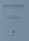 Buchcover Haydn-Studien. Veröffentlichungen des Joseph Haydn-Instituts Köln. Band VII, Heft 1/2, Mai 1996