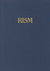 Buchcover RISM-Bibliothekssigel