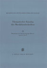 Buchcover KBM 14,11 Musikhandschriften der Signaturengruppe Mus.ms., Autoren A – R