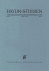 Buchcover Haydn Studien. Veröffentlichungen des Joseph Haydn-Instituts Köln. Band I, Heft 2, Februar 1966