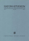 Buchcover Haydn Studien. Veröffentlichungen des Joseph Haydn-Instituts Köln. Band I, Heft 4, April 1967