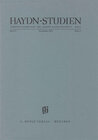 Buchcover Haydn-Studien. Veröffentlichungen des Joseph Haydn-Instituts Köln. Band V, Heft 2, März 1982