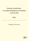 Buchcover Statistische Ausreißeranalyse von Landtags-Wahlergebnissen in Deutschland von 2014 bis 2020 Teil II