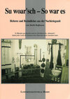 Buchcover Su woar'sch - So war es