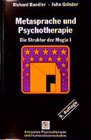 Buchcover Struktur der Magie / Metasprache und Psychotherapie