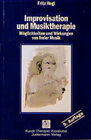 Buchcover Improvisation und Musiktherapie