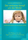 Buchcover Der verlorene Kampf um die Wörter