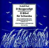 Buchcover D Bergpredigt