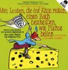 Buchcover Von Leuten, die auf Käse reiten, einen Bach bescheißen, wie Füchse bellen