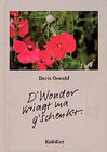 Buchcover D'Wonder kriagt ma g'schenkt