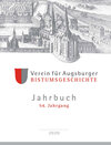 Buchcover Jahrbuch / Verein für Augsburger Bistumsgeschichte
