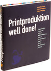 Buchcover Printproduktion Well done