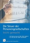 Buchcover Die Steuer der Personengesellschaft - leicht gemacht