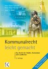 Buchcover Kommunalrecht – leicht gemacht.