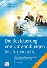 Buchcover Die Besteuerung von Umwandlungen – leicht gemacht.