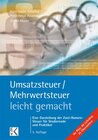 Buchcover Umsatzsteuer /Mehrwertsteuer - leicht gemacht