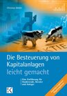 Buchcover Die Besteuerung von Kapitalanlagen – leicht gemacht.