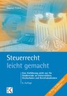 Buchcover Steuerrecht – leicht gemacht.