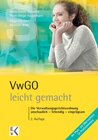 Buchcover VwGO – leicht gemacht.