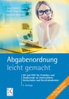 Buchcover Abgabenordnung – leicht gemacht.