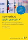 Buchcover Datenschutz – leicht gemacht.