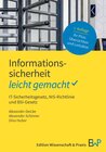 Buchcover Informationssicherheit – leicht gemacht