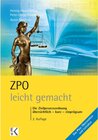 Buchcover ZPO - leicht gemacht. / GELBE SERIE - leicht gemacht - Robin Melchior (ePub)