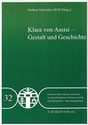 Buchcover Klara von Assisi - Gestalt und Geschichte - Band 32