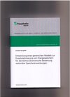 Buchcover Entwicklung eines generischen Modells zur Einsatzoptimierung von Energiespeichern für die techno-ökonomische Bewertung s