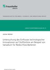 Buchcover Untersuchung des Einflusses technologischer Innovationen auf Stoffströme am Beispiel von Vanadium für Redox-Flow-Batteri